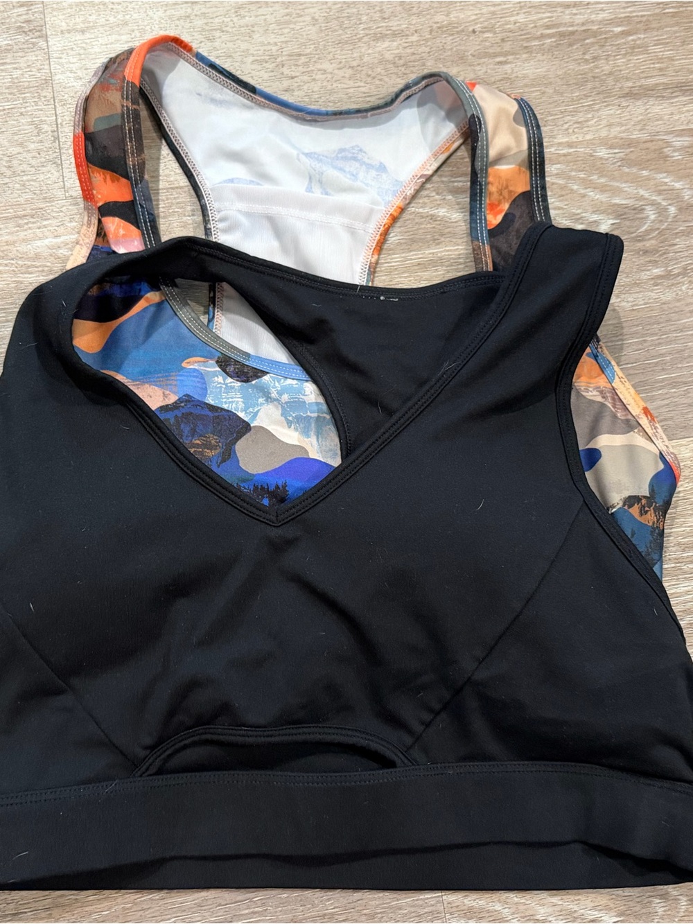 2 Fabletics sports bras size large